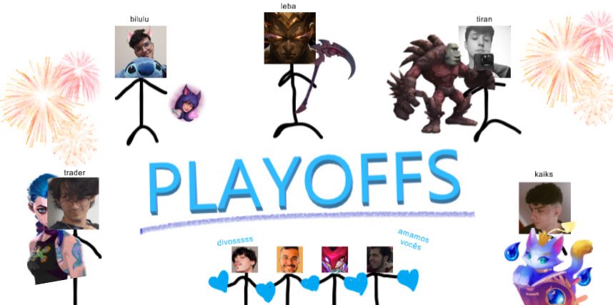 vamos de playoffs da <a href="/LigaGG_/">Liga GG</a> ? 😎