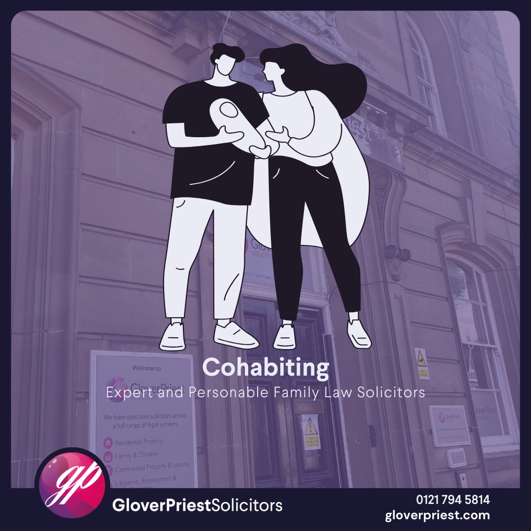 𝗖𝗼𝗵𝗮𝗯𝗶𝘁𝗶𝗻𝗴💌

If you're looking for a solicitors in the Midlands get in touch today:
📞 Call us - 0121 441 6894
🖇️ Learn more- gloverpriest.com/services/perso…

#GloverPriestSolicitors #FamilyLaw #Cohabitation