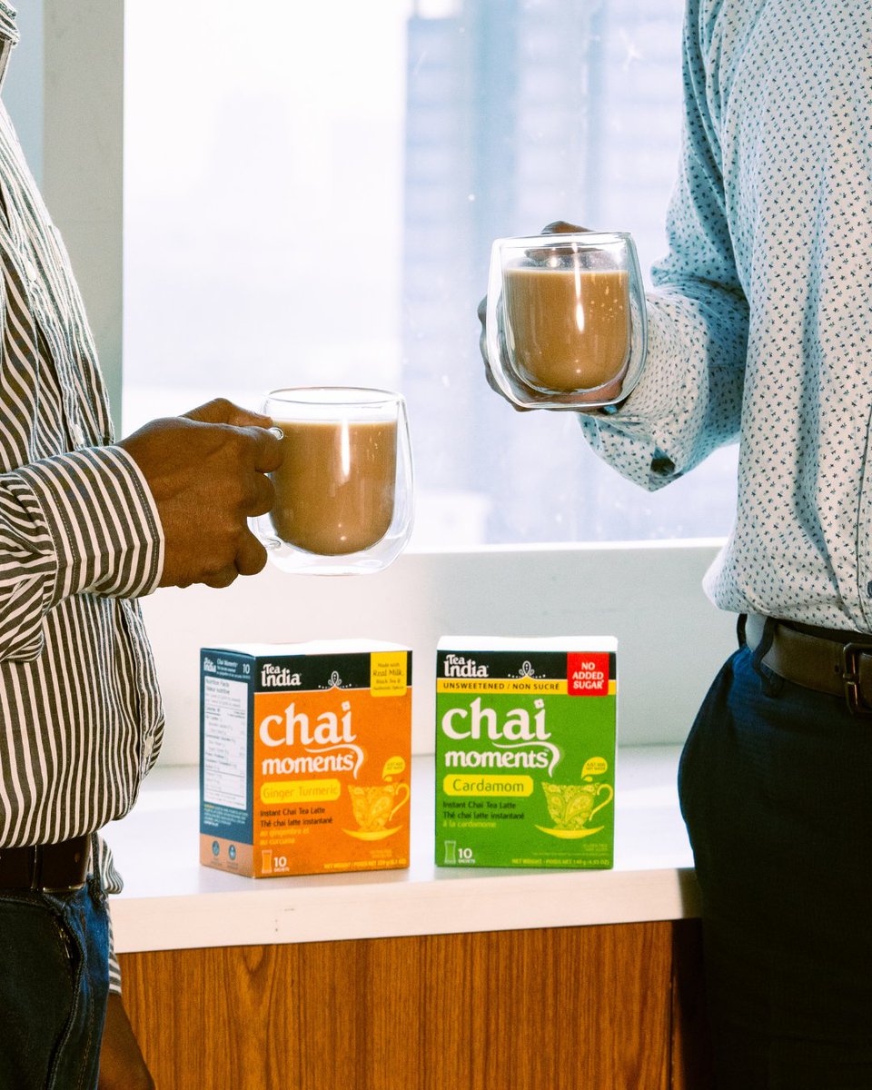 Emails piling up. Meetings back-to-back. No time to breathe. On days like these, Tea India Instant Chai is the quick pause you need. 😌 Just add hot water, stir, and sip. Ready in seconds with authentic flavor that feels like home. teaindia.com/collections/in…