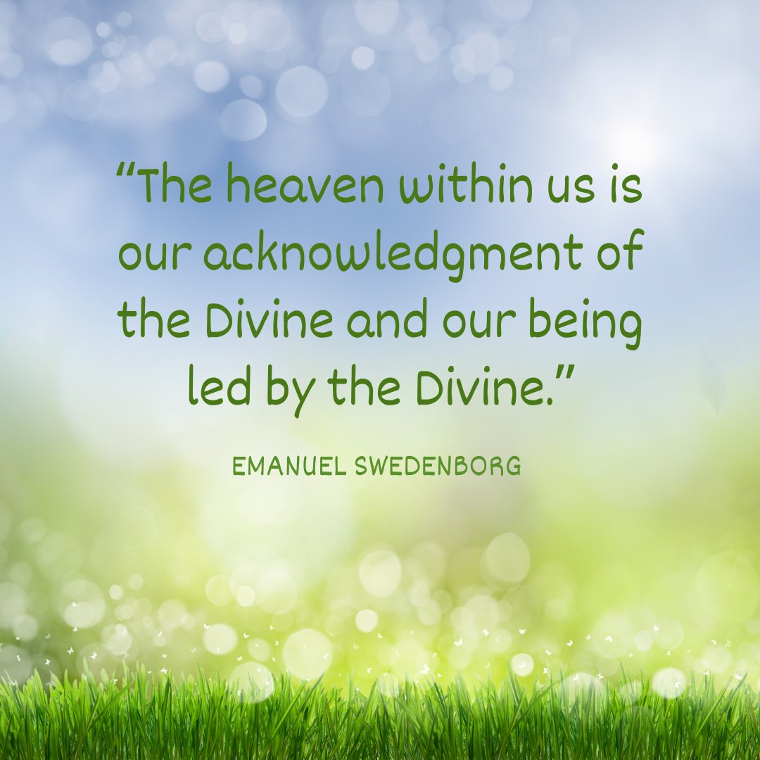 Thought for the day, from Swedenborg’s “Heaven and Hell” section 319  #ThoughtForTheDay #SpiritualWisdom #DivineGuidance