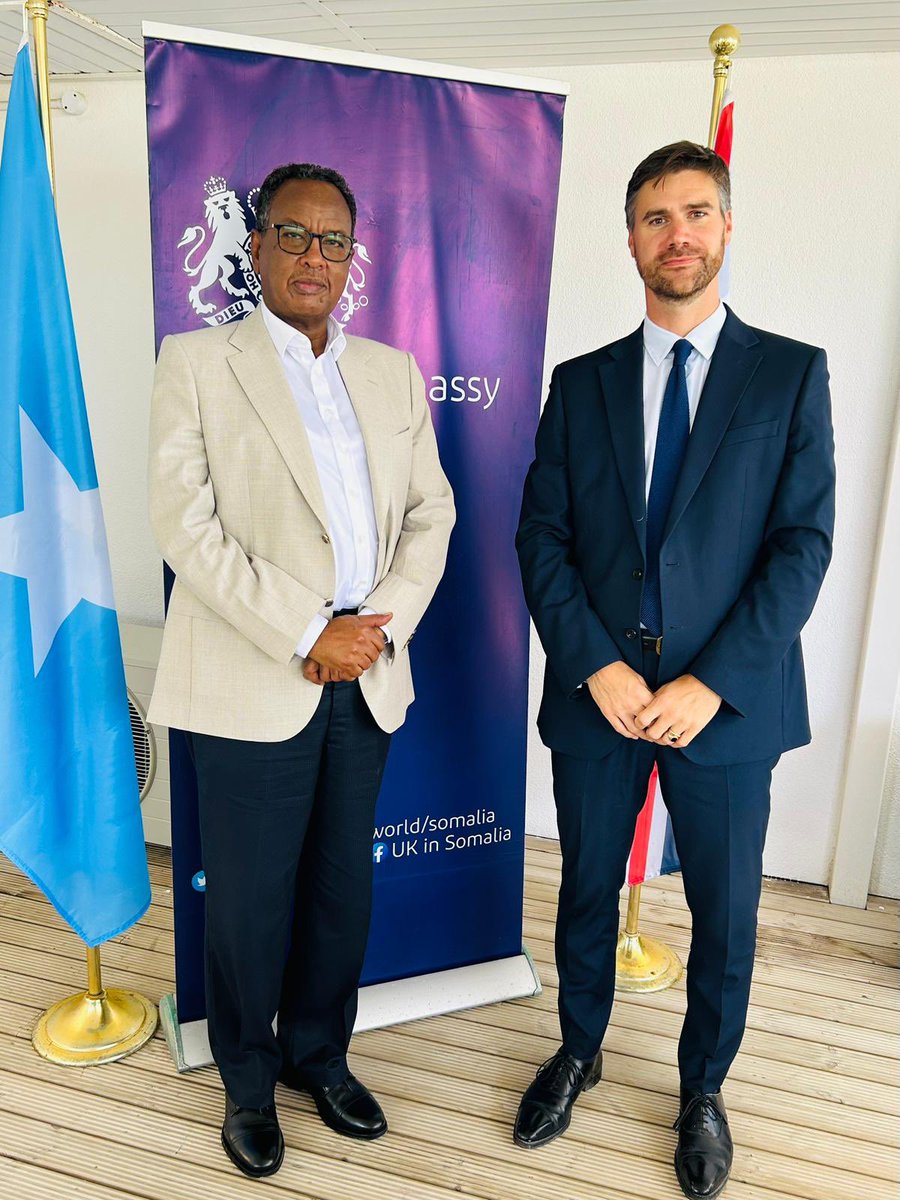 As part of my ongoing engagement with key development partners and stakeholders on critical Somali issues, including inclusive and timely elections, the involvement of Puntland and Jubaland in the National Consultative Council (NCC) dialogue, national unity against Al-Shabaab,