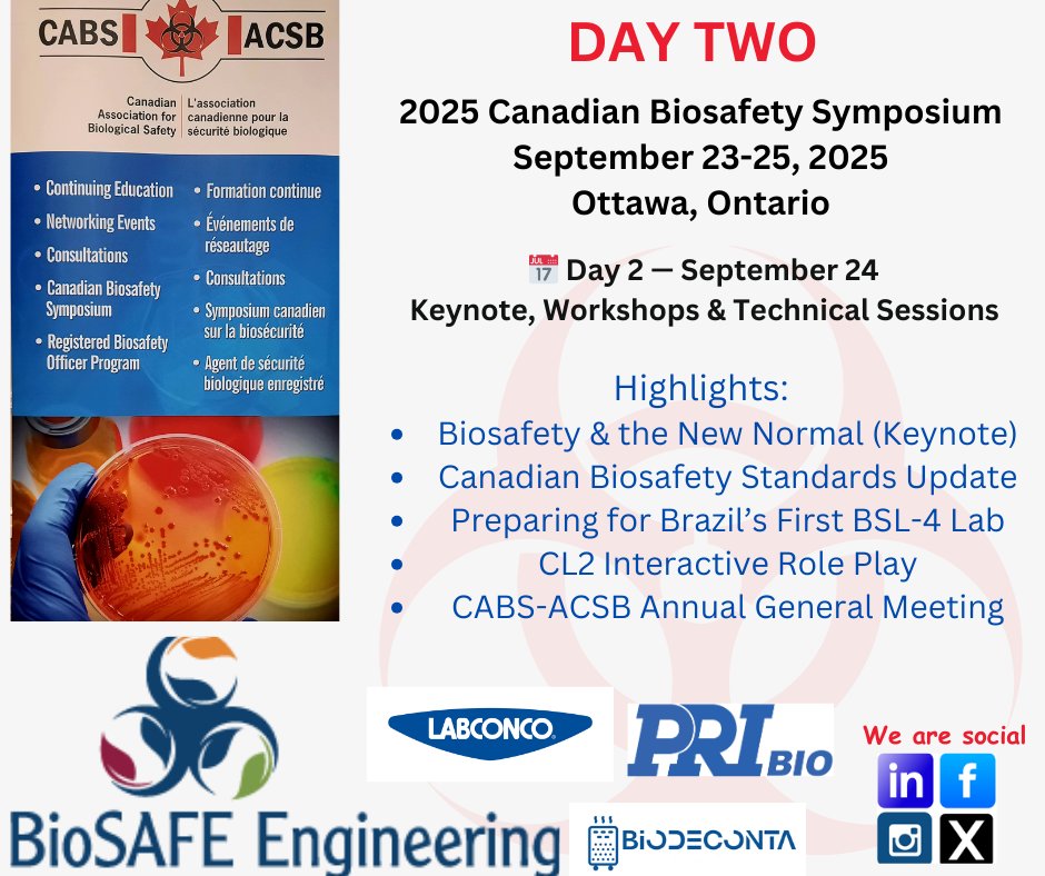 Canadian Association For Biological Safety tweet media