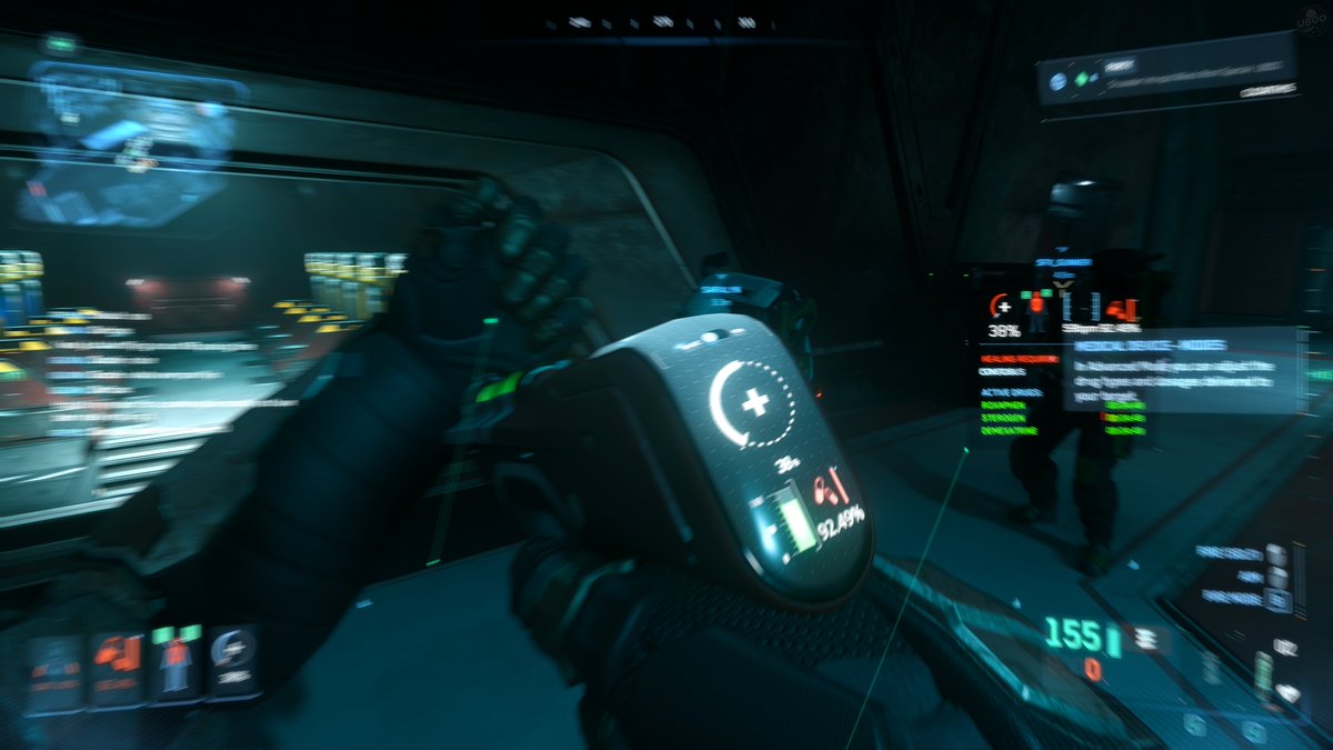 UbooGaming's tweet image. Safety Glass is there for a reason.  Tier 1 Head and Chest from watching to close.
#starcitizen #radiation #experiments