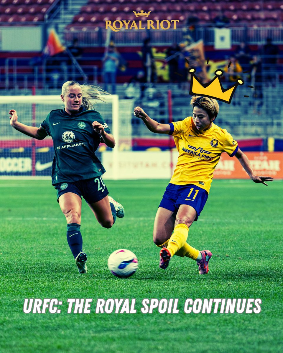 🎙️ New episode is LIVE!

The Royals are on a 🔥 6-game unbeaten run, climbing the table &amp; playing spoiler 👑
We break down 2 big W’s at the Riot, Mina’s 🎯 stunner, Paige’s streak, and playoff chaos!

open.spotify.com/episode/3zaTJi…