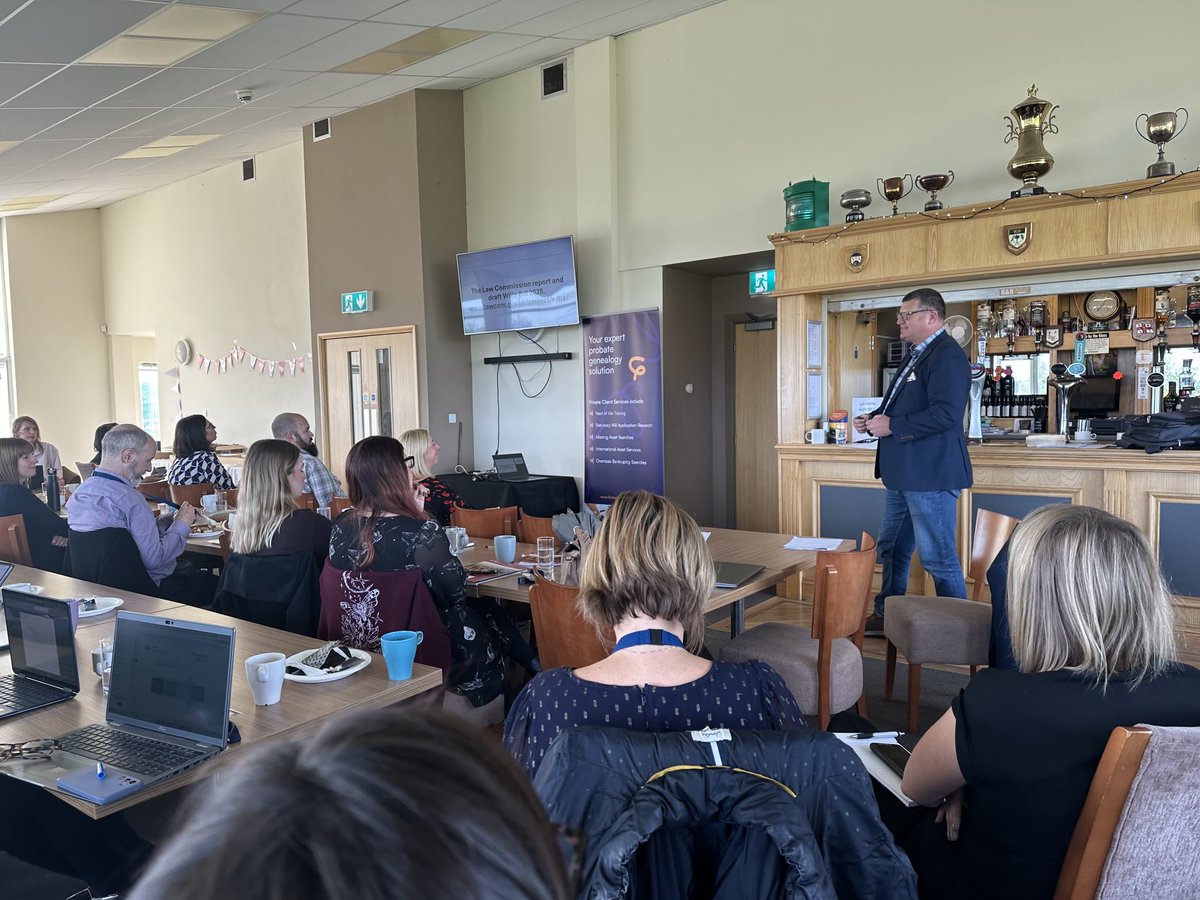 The STEP Wales group are hearing from Elizabeth Welch of the Law Commission and ⁦<a href="/IanBondTEP/">Ian Bond</a>⁩ of the Law Society’s Wills and Equity Committee, on the proposed reform to wills law.