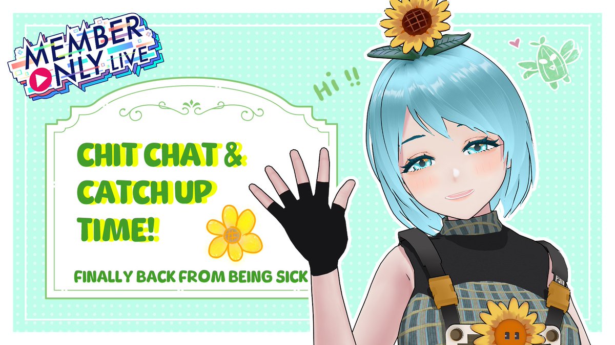 Yui53591329's tweet photo. August membership stream is finally here 🌻
Gomen that it gotten delayed since Yui fell ill recently 🥲 but this month will have 2 membership stream as replacement! 
Can't wait to catch up with Kuaci tachi! See you there!🥰🌻
#yuiisprettyflower https://t.co/MU2aHl9wXs