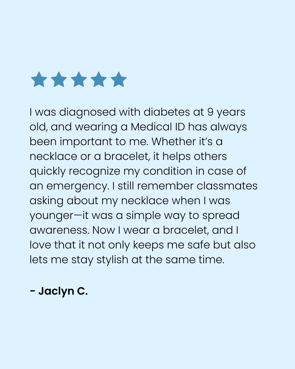 Real stories, real protection. Here’s how Jaclyn’s Medical ID made a difference.