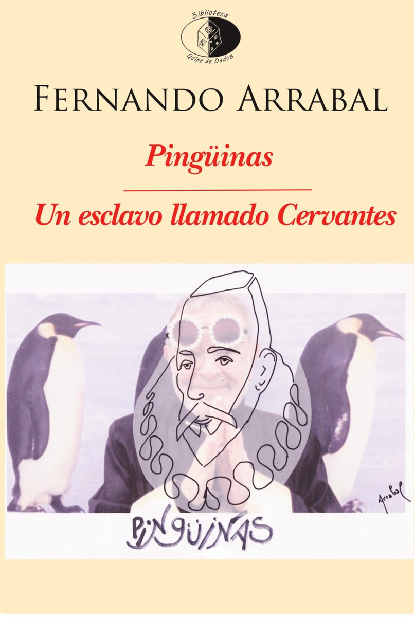 ¿Intrigado por #ElCautivo de Amenábar?
Profundiza en la figura de Cervantes Arrabal.
Con la pieza teatral "Pingüinas", estrenada en el Matadero de Madrid en 2015, y un ensayo único sobre la vida del genio de las letras.
#Cervantes #Arrabal  
librosdelinnombrable.com/producto/pingu…