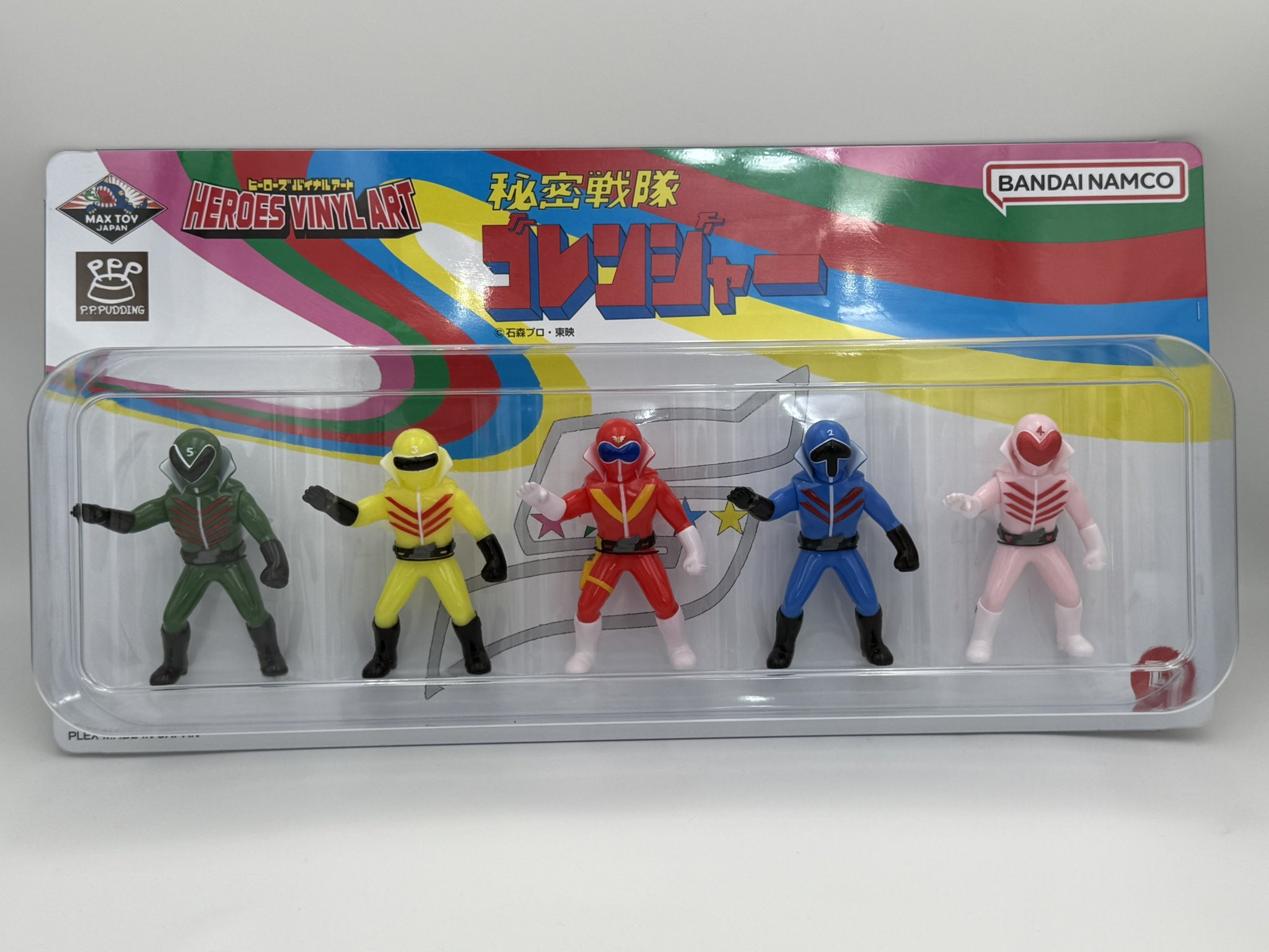 ゴレンジャー　ダイキャストアクションフィギュア【非売品】 バンプレスト 秘密戦隊ゴレンジャー ダイキャスト アクション