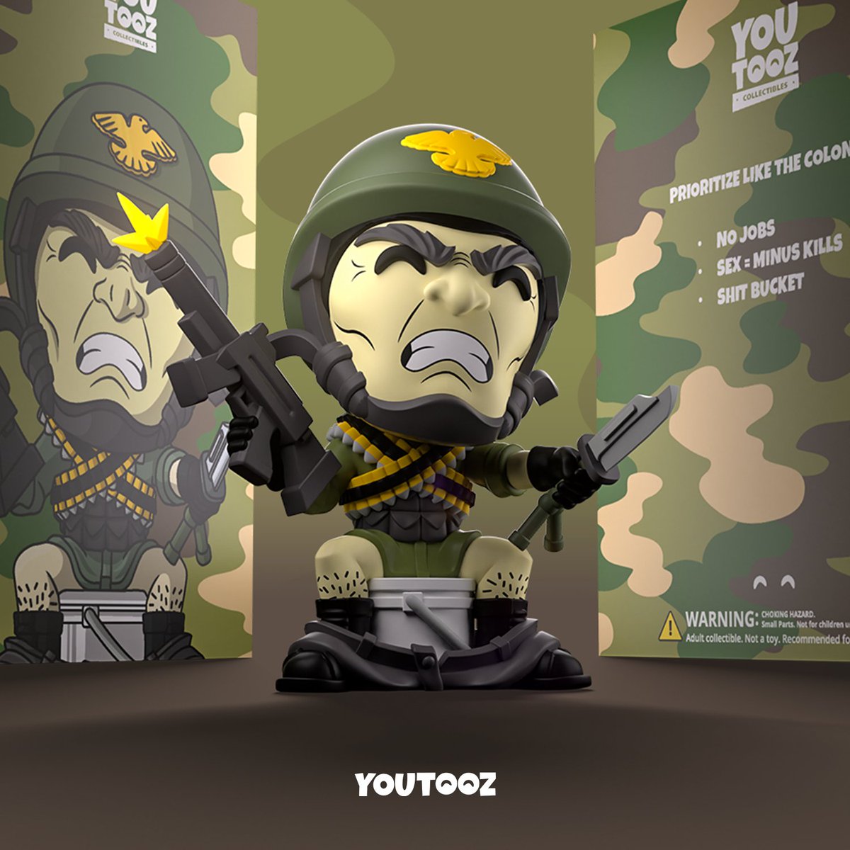 NeebsOfficial's tweet image. The Colonel is coming soon to a squad near you. October 2nd. @youtooz 

#battlefield #battlefield6 #battlefieldfriends #bffs #youtooz