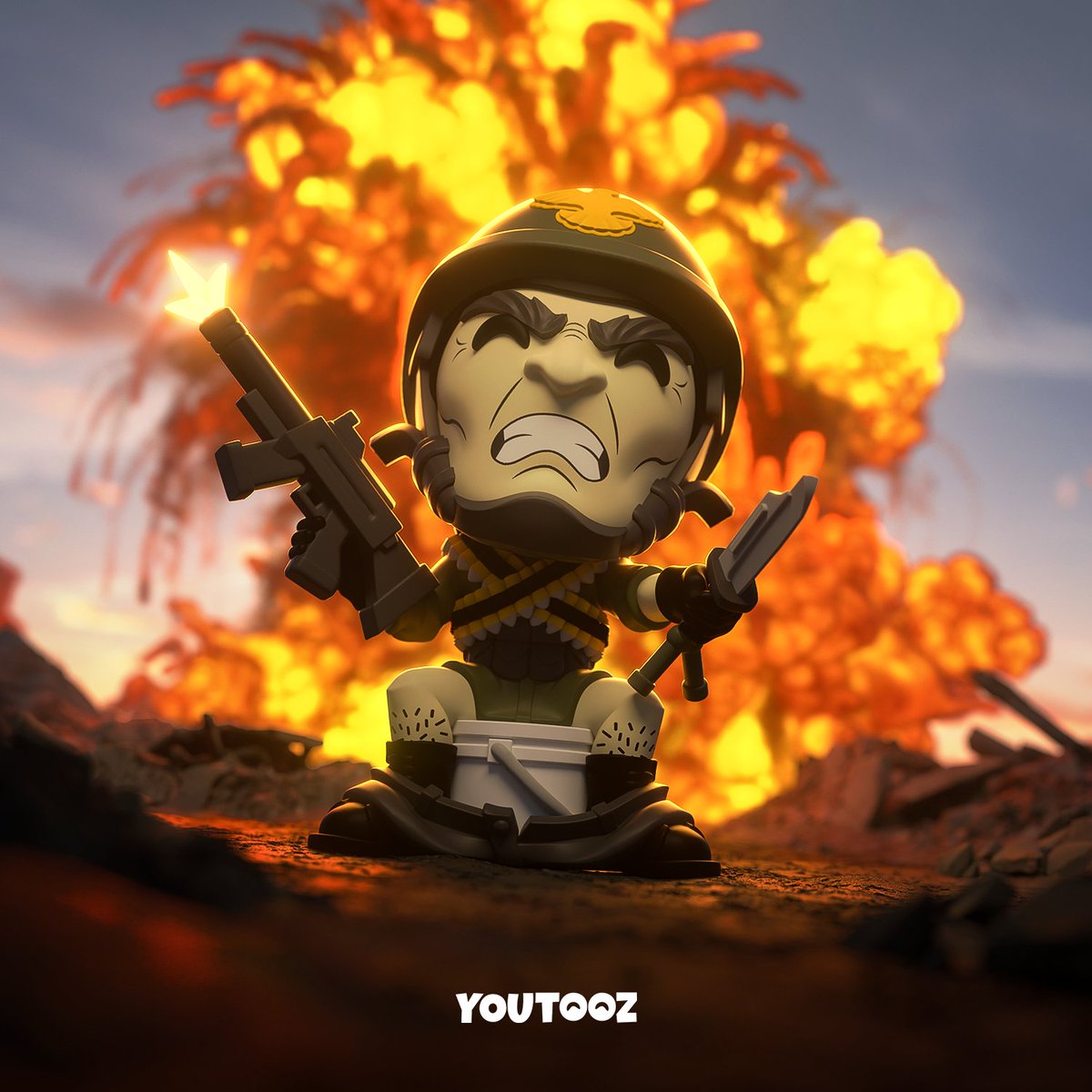 NeebsOfficial's tweet image. The Colonel is coming soon to a squad near you. October 2nd. @youtooz 

#battlefield #battlefield6 #battlefieldfriends #bffs #youtooz