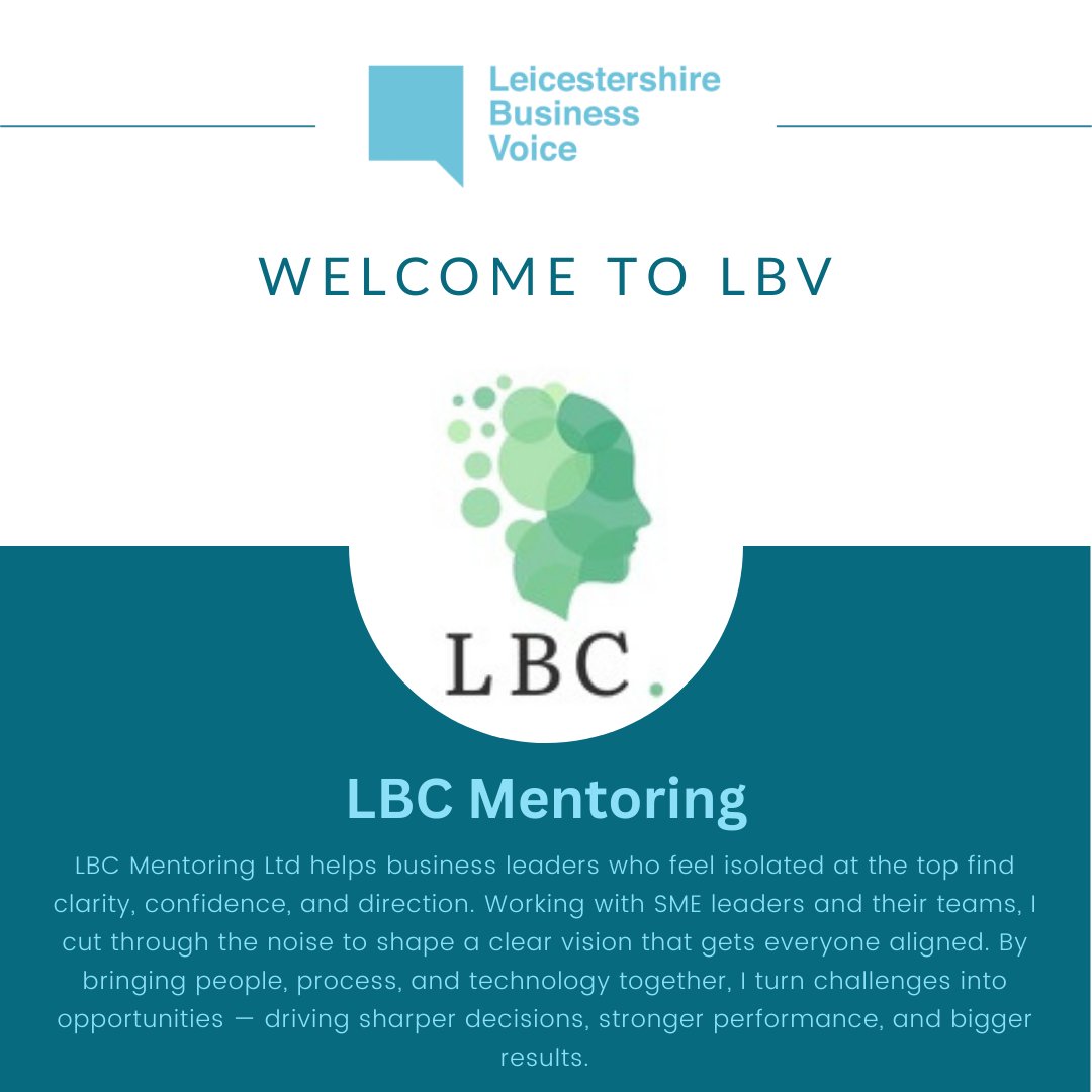 Welcome to the LBV member network, <a href="/LBC_Mentoring/">LBC Mentoring Ltd</a>!