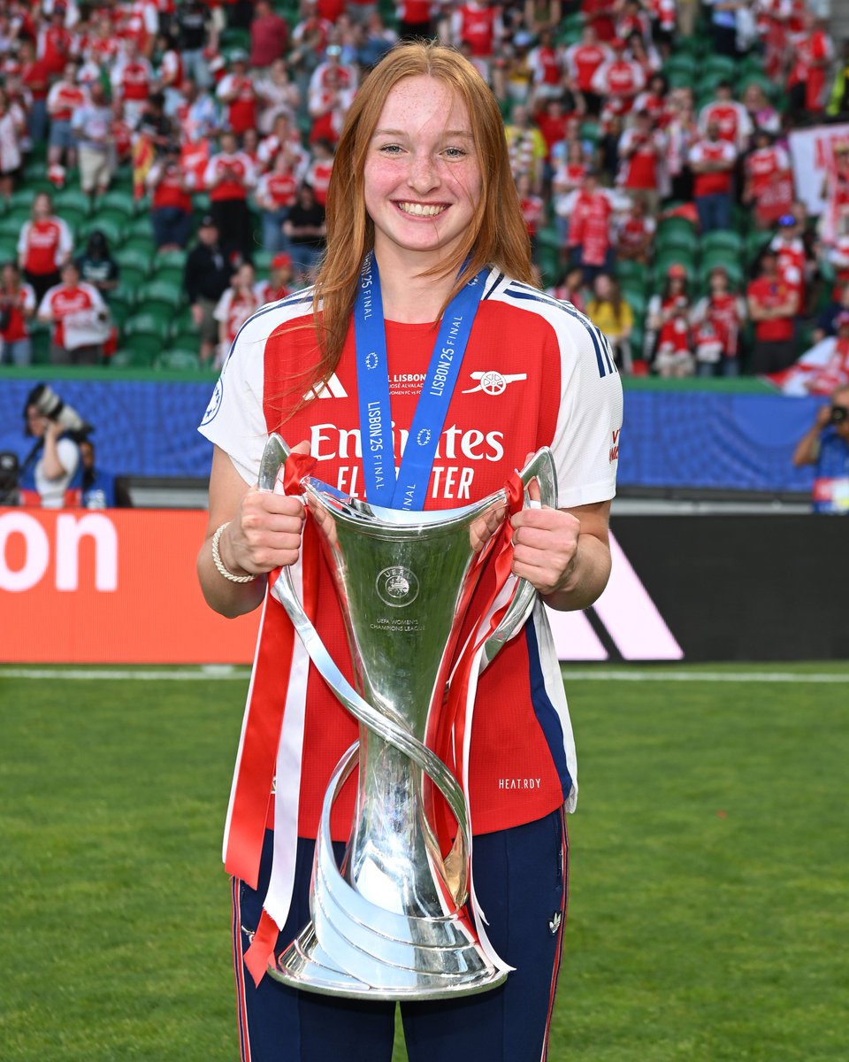 UWCL's tweet image. Happy 19th birthday, Katie Reid 🤩🎂

#UWCL || @ArsenalWFC