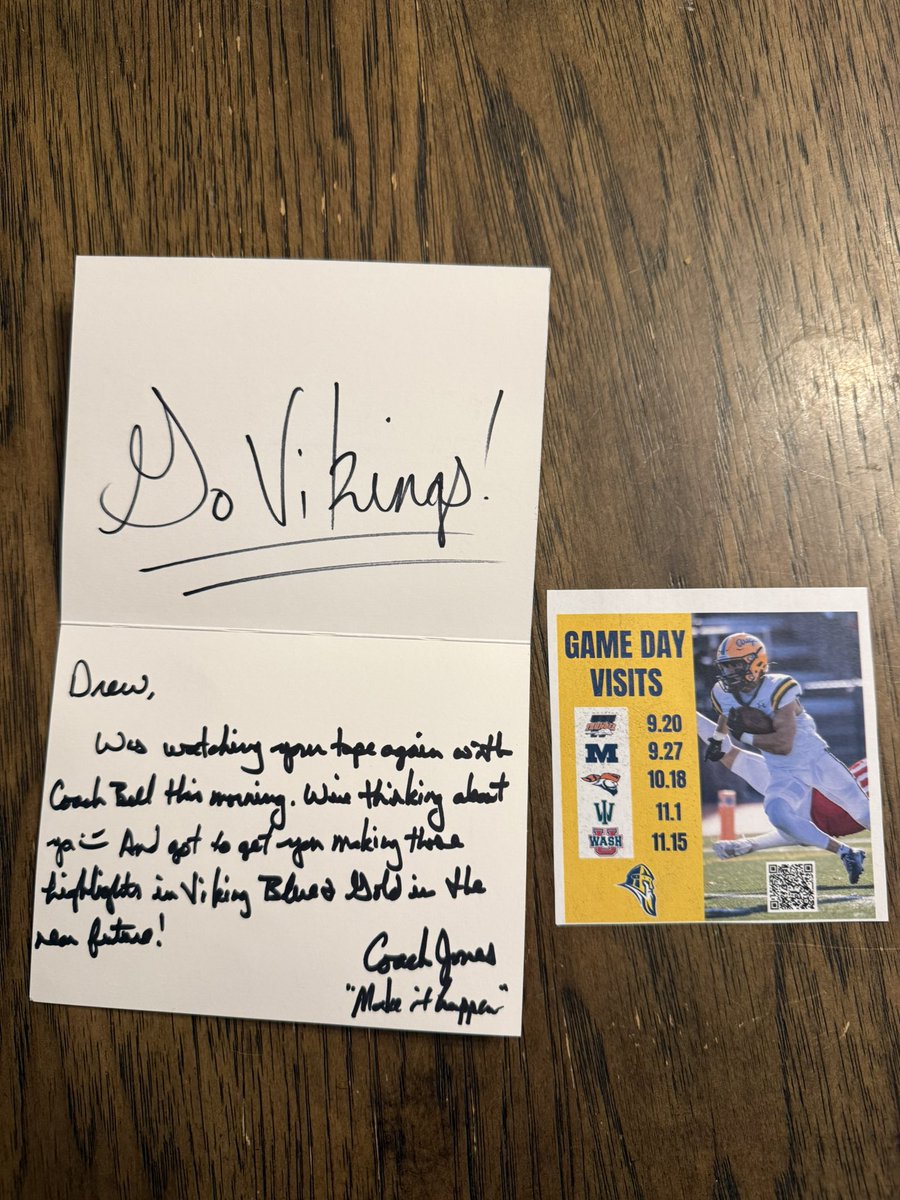 Drew Berek (@drewberek) on Twitter photo Thank you <a href="/FBCoach_Jones/">Keegan Jones</a> for the hand written letter and the gameday visits!
<a href="/MundFootball/">Mundelein Mustang Football</a> <a href="/Coach_BFoster/">Coach Braden Foster</a> Thank you <a href="/FBCoach_Jones/">Keegan Jones</a> for the hand written letter and the gameday visits!
<a href="/MundFootball/">Mundelein Mustang Football</a> <a href="/Coach_BFoster/">Coach Braden Foster</a>