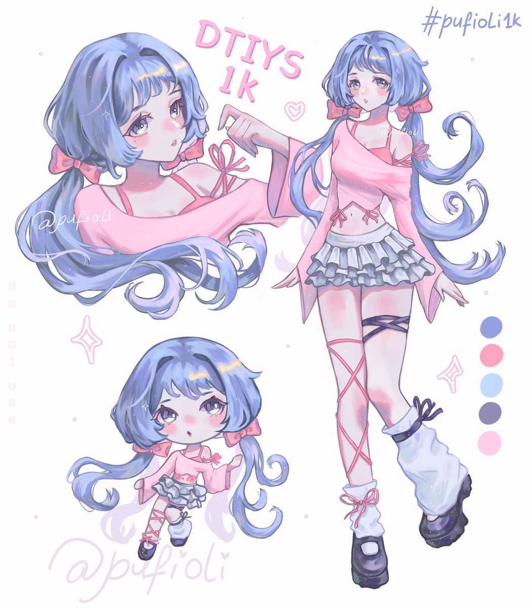 my first DTIYS #pufioli1k 

*all info on my ig
