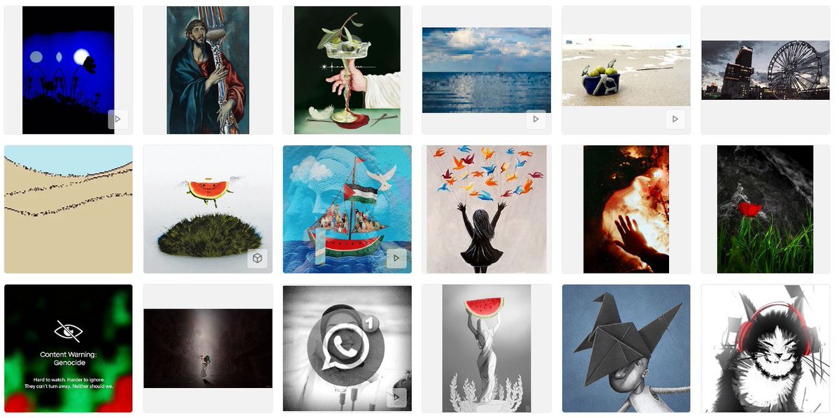 Alexia (@pepadot) on Twitter photo Thank you <a href="/NavajTasy/">hollyjane.eth 🦇🔊</a> for collecting my work and many others in support of <a href="/savechildrenuk/">Save the Children UK</a>
Only one edition left of "Content Warning".
Visit the <a href="/ArtForHumanityx/">Art For Humanity</a> gallery to collect this and other works in support of Gaza 🕊️ Thank you <a href="/NavajTasy/">hollyjane.eth 🦇🔊</a> for collecting my work and many others in support of <a href="/savechildrenuk/">Save the Children UK</a>
Only one edition left of "Content Warning".
Visit the <a href="/ArtForHumanityx/">Art For Humanity</a> gallery to collect this and other works in support of Gaza 🕊️
