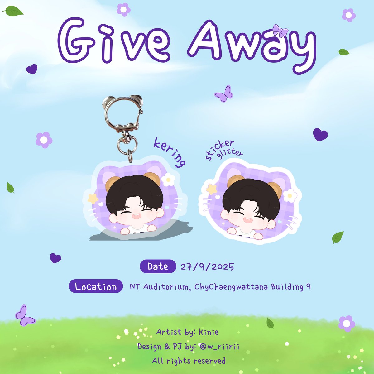 ˚‧𐙚˚🧸 𝐇𝐚𝐩𝐩𝐲 𝟐𝟕𝐭𝐡 𝐁𝐢𝐫𝐭𝐡𝐝𝐚𝐲 𝐭𝐨 𝐉𝐞𝐥𝐥𝐲𝐁𝐨𝐨𝐦 ⋆˚ʚɞ
𝐆𝐈𝐕𝐄 𝐀𝐖𝐀𝐘 for #JellyBoomJarNo27

-

hope you enjoy ~💜 

📅: 27/9/2025
📍: NT Auditorium, Chaengwattana Building 9
⏰ TBC

#Birthboomday27th 
#เยลลี่บูม #besevboom