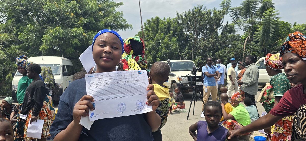 #𝗡𝘀𝗲𝗻𝗴u𝘆𝘂𝗺𝘃𝗮 𝗕𝗹𝗮𝗻𝗱𝗶𝗻𝗲, 𝗲𝗻𝗳𝗮𝗻𝘁 𝗱𝗲 𝗿é𝗳𝘂𝗴𝗶é𝘀 𝗿𝘄𝗮𝗻𝗱𝗮𝗶𝘀 𝗻é𝗲 𝗹𝗲 𝟭/01/𝟮𝟬𝟬𝟱 à #𝗥𝘂𝘁𝘀𝗵𝘂𝗿𝘂 𝗮𝘂 #𝗖𝗼𝗻𝗴𝗼. R𝗮𝗽𝗮𝘁𝗿𝗶é𝗲 𝗮𝘂 #𝗥𝘄𝗮𝗻𝗱𝗮 par le <a href="/UNHCR_DRC/">Le HCR en RDC</a>, elle a la nationalité congolaise selon la Constitution de la #RDC ⤵️