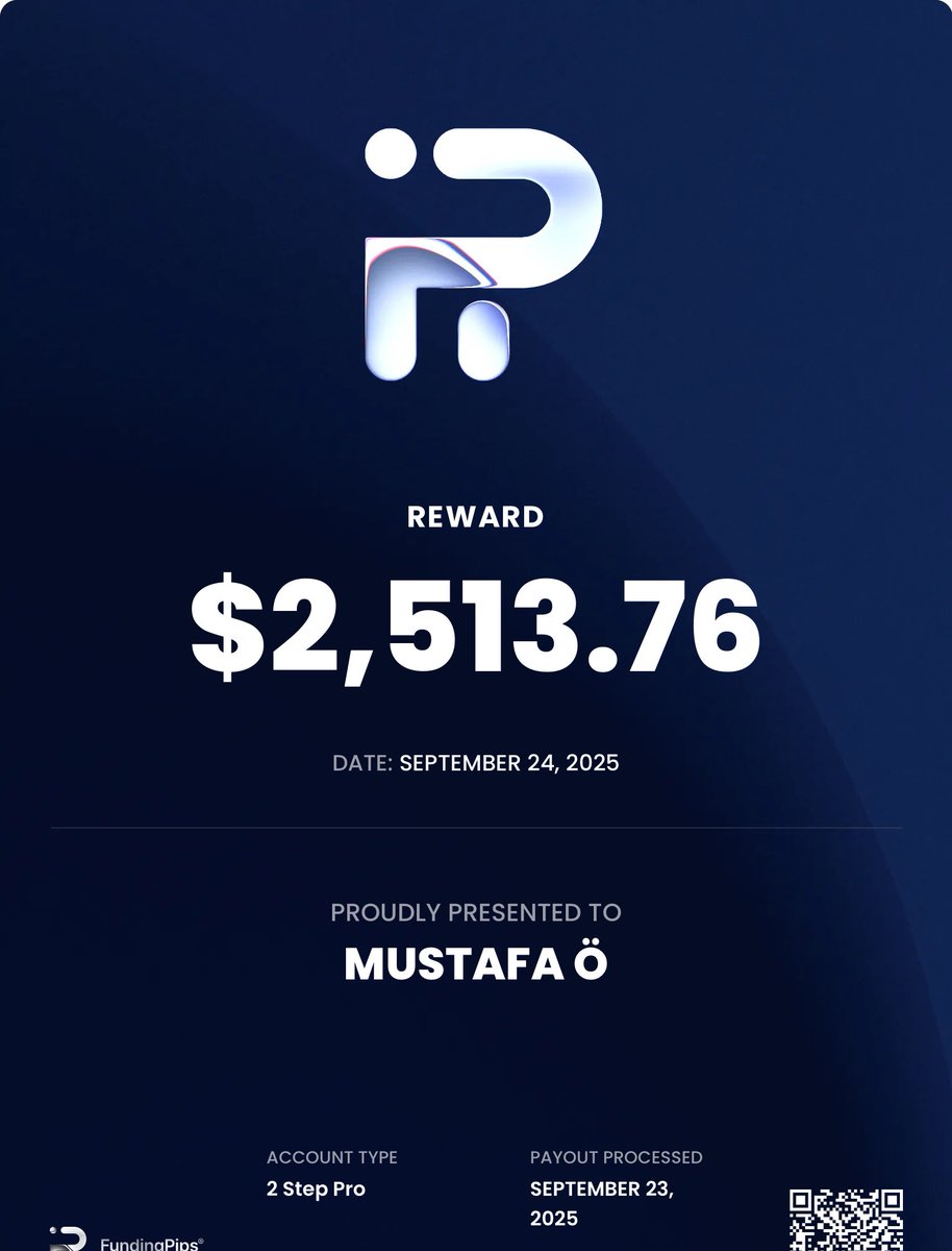 +$2500 from <a href="/fundingpips/">FundingPips</a> 

Requested last night received now

The best prop firm out here , no competition 

big thanks to <a href="/Khldfx/">Khaled</a> for excellent services