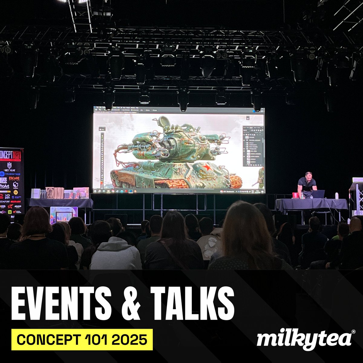 Throwback to when members of our art team attended Concept 101 in London. Thanks to Concept 101 for organising the event last month.