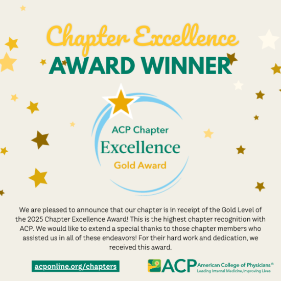 Our national organization recognizes the outstanding work our chapter members have done! Kudos!