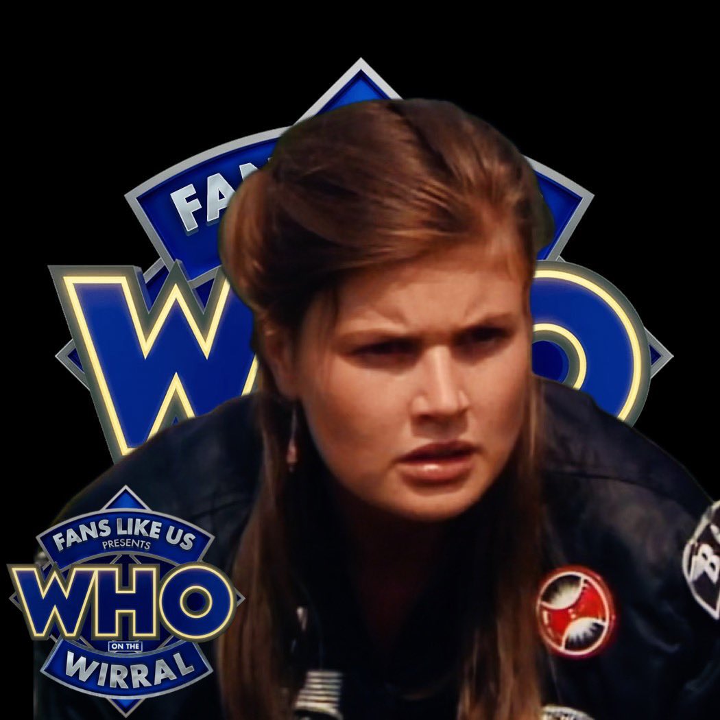 Joining us for Who on the Wirral this weekend: Sophie Aldred!