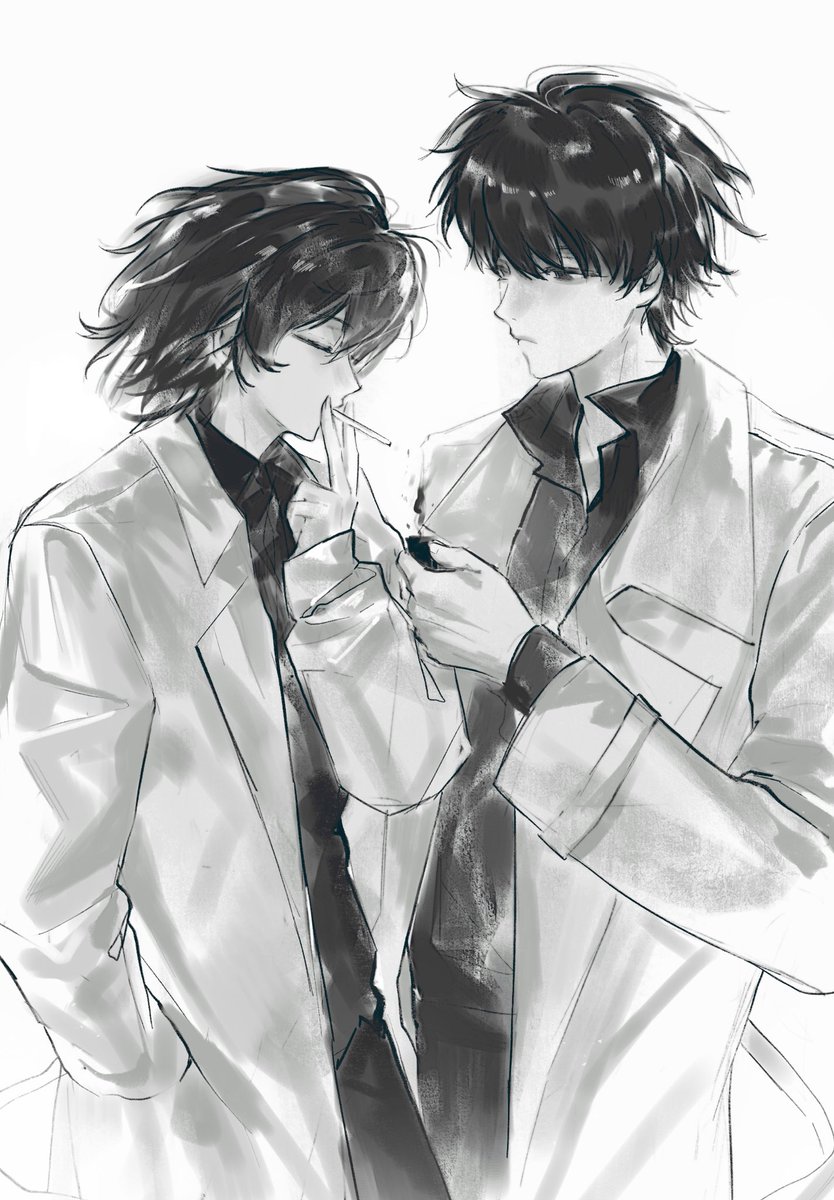 “干什么？”
“给你借个火。”

-是给独秀的约稿，太想看金独子给韩秀英借火了TT

#orv #doksoo #독수 #독자수영