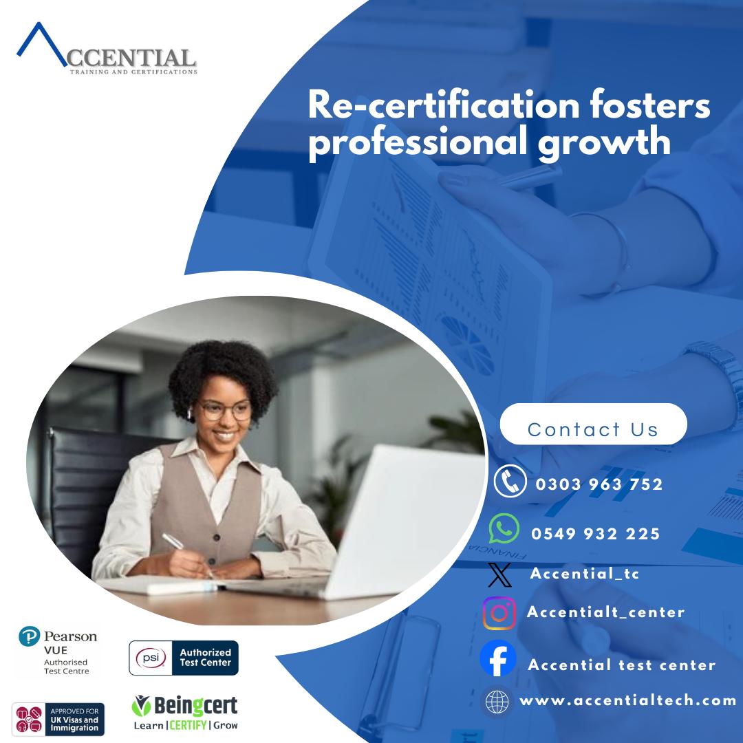 Accential_TC's tweet image. Recertifications are essential for a successful career in today’s dynamic environment. They help you stay relevant in a rapidly changing job market, enhance your skills, keep you informed about industry trends, and open up opportunities for career advancement.
#certifications #IT
