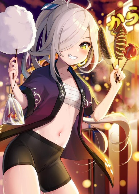 不可思議は10/4(土)横須賀市文化会館で開催されます、「主力オブ主力10」に参加いたします。ただいま新刊「朝霜完全攻略本」鋭意製作中! 40人以上の参加者をお迎えした、超豪華合同誌です! 表紙は皆村春樹さま(@halllki)
ヤッターアサチャンカワイイー!! 