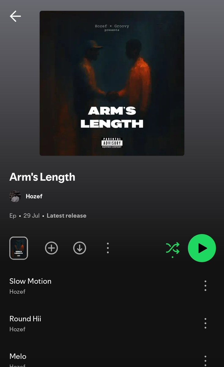 Scar_Kalahari's tweet image. open.spotify.com/album/71olZOq1…
Tight tracks by super genius @mr_hozef  
Worth listening to every day... 🔥