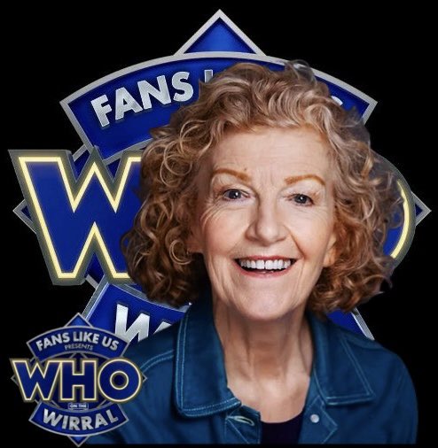 Joining us for Who on the Wirral this weekend: Susan Twist!