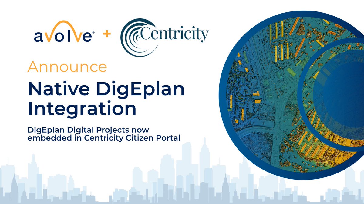 avolvesoftware's tweet image. Avolve + @Centricity are bringing AI-powered #planreview into the Centricity Citizen Portal for @Trimble_ALM and @cityworks users! Flag issues early, streamline approvals, & keep projects on track. Learn more hubs.la/Q03KCH0R0 #GovTech #DigitalTransformation #ePlan #AI #GIS