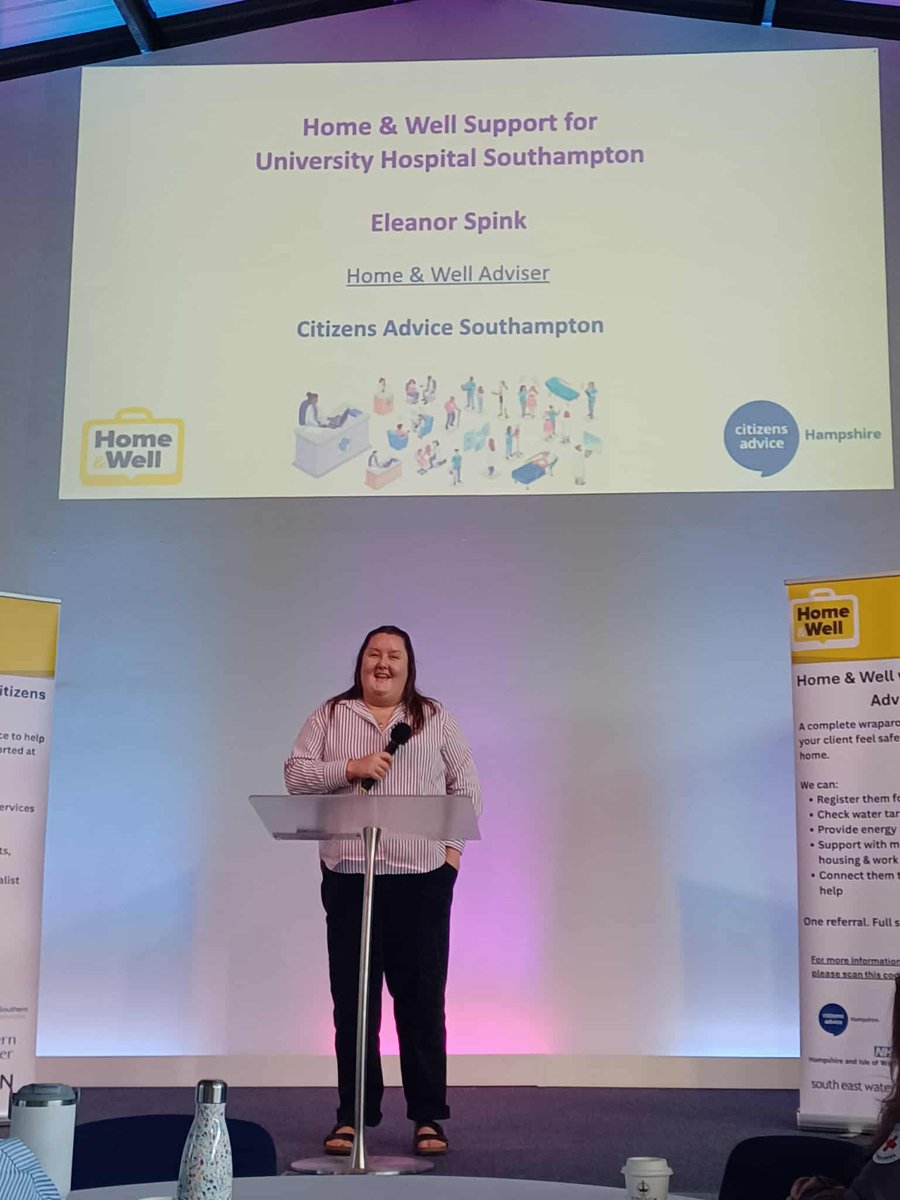Today we attended the <a href="/CitizensAdvice/">CitizensAdvice</a> Home &amp; Well 5 year event. H&amp;W have been with our team for 3 years, providing crucial financial support to hundreds of <a href="/UHSFT/">University Hospital Southampton 💙</a> patients, helping them to live well at home on discharge from hospital. We're excited for this service to continue💛