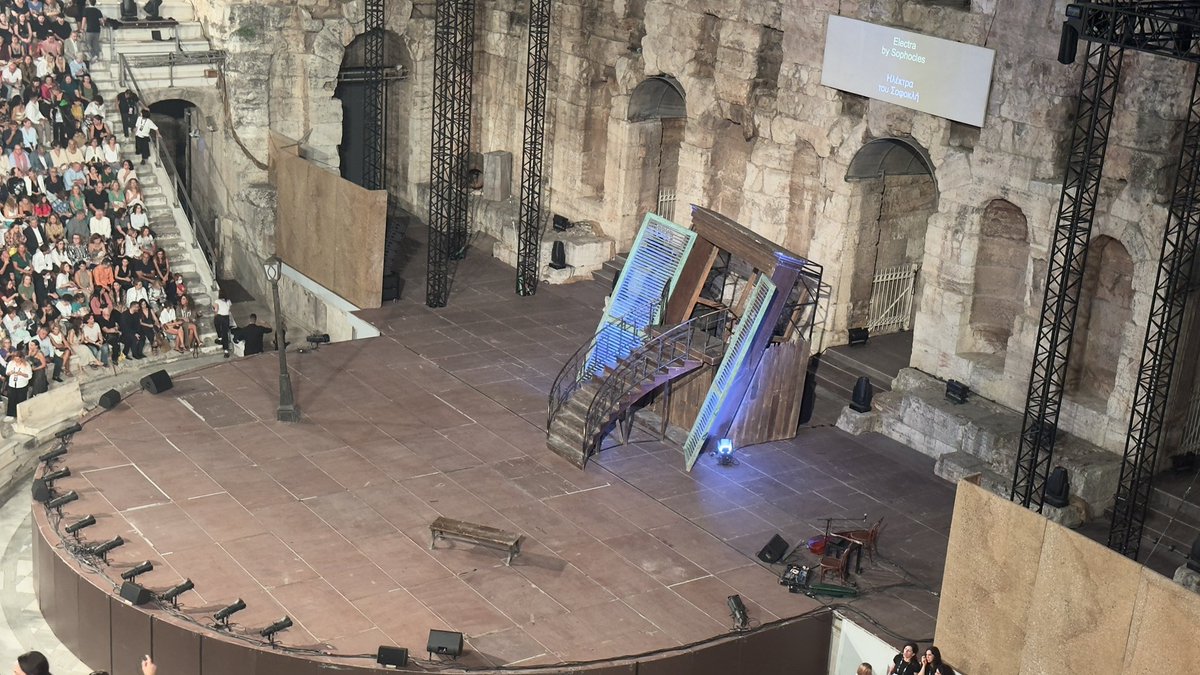 AntonisLetros's tweet image. Ηλεκτρα σοφοκλη 22-09-25 Ηρώδειο