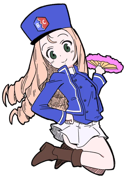 #ガルパン #gurpan #このタグを見た人は自分の絵の太ももをのせる