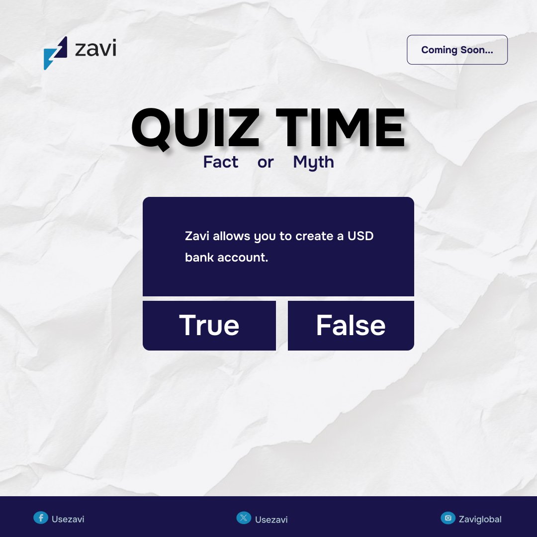 UseZavi's tweet photo. True or false? 🤔 https://t.co/Bxm2zKi9jI