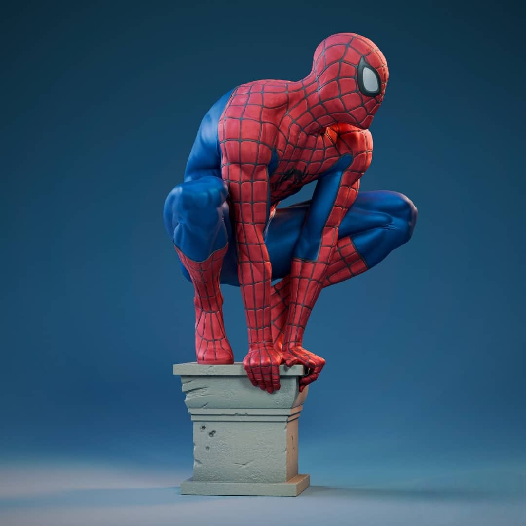 quaddime1's tweet photo. Amazing work done 
The full detail is out, well the unique color makes it look like the one in the movie. #3dart #digtalsculpt #fypシ #SpiderManBrandNewDay #ActionFigure https://t.co/nAnGgwAgEk