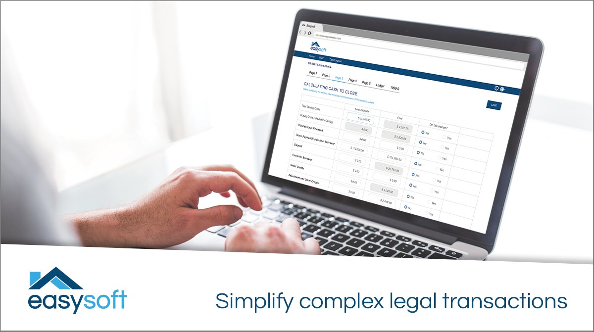 Simplify your #RealEstateTransactions and #NJFamilyLaw cases with Easysoft’s powerful automation software. Reduce data entry time and effortlessly handle calculations—start your 7-day free trial today: bit.ly/3wTZFI8 🚀