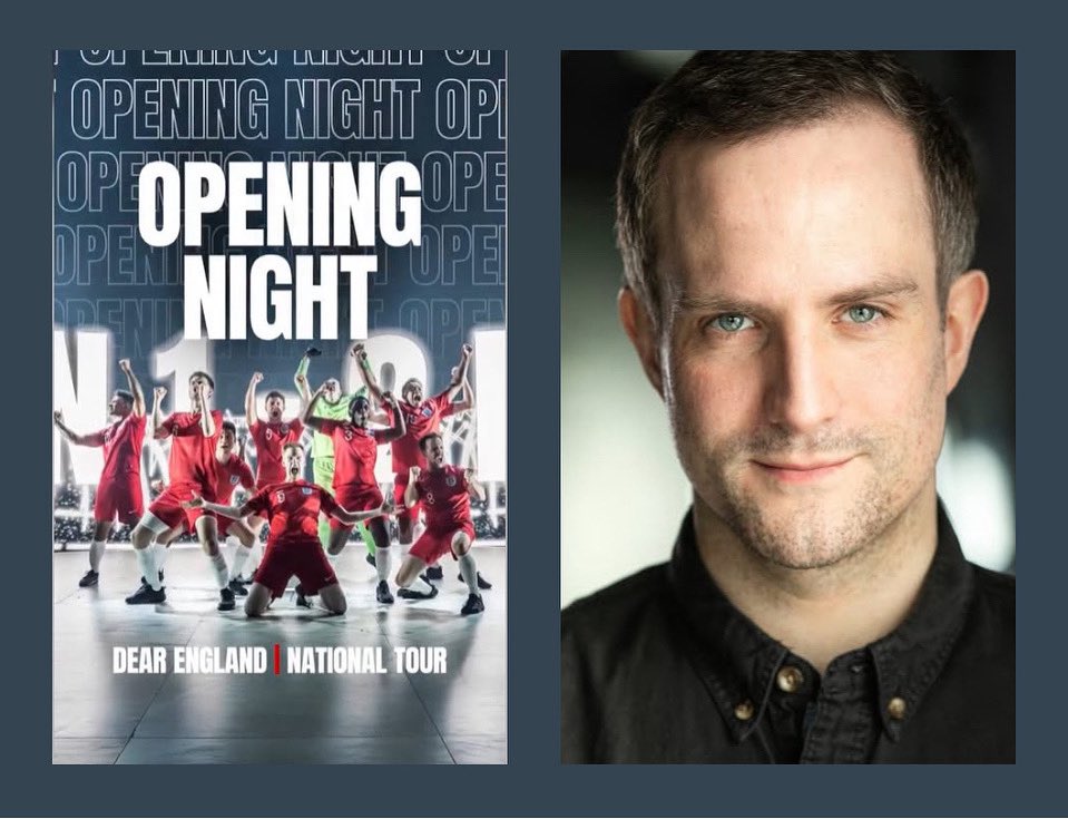 Kick off!
All the best to client <a href="/AlexWadham/">Alex Wadham</a> 
and all involved in 
<a href="/DearEnglandPlay/">Dear England</a> 

Press night tonight in Nottingham!