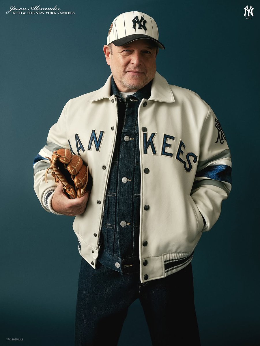 Jason Alexander for Kith x New York Yankees (2025) ⚾️
