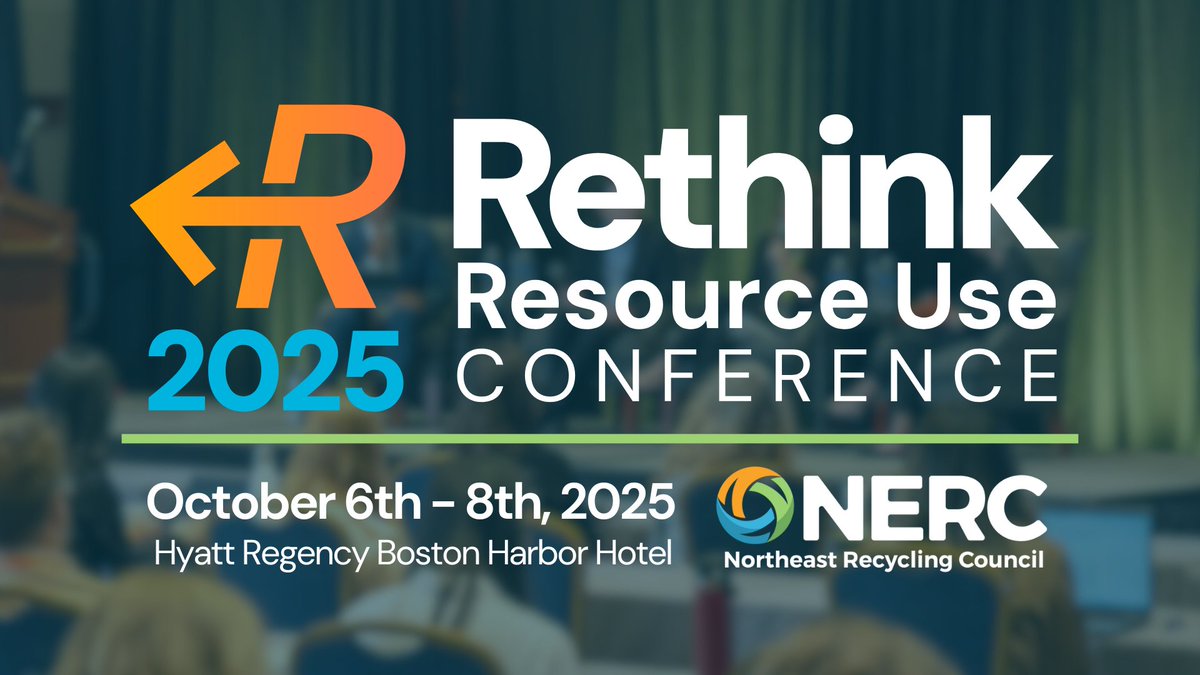 🔔Only one week left to register!

Don't miss two days of inspiration, connection, and fresh ideas to advance material circularity.

👉Register now: nerc.org/conference-ove…