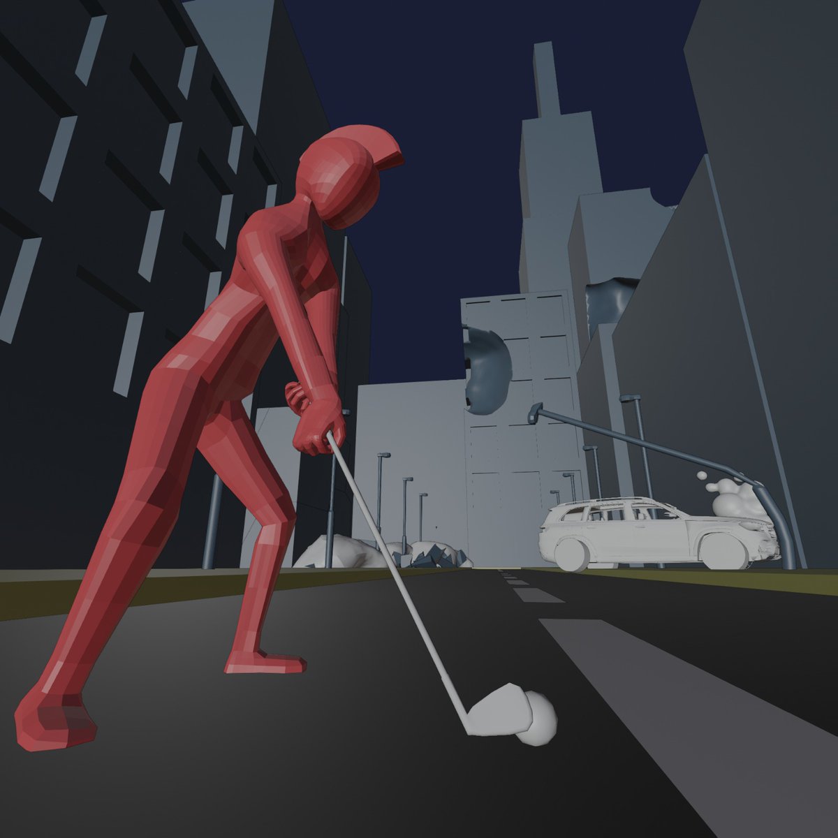 vinyflac's tweet photo. prototipos 3d da capa do 'Fucking Lousy Golfers' (2023) https://t.co/8QEDAOoyJX