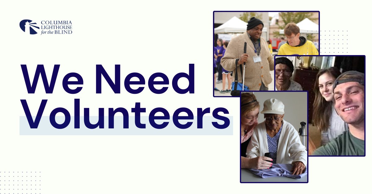 We need volunteers! And we’d love for it to be you. Vols pair with CLB consumers to aid in tasks like reading mail and grocery shopping. The joy this brings to both parties is hard to capture. Email Jocelyn Hunter jhunter@clb.org if you would like to learn more or join!
