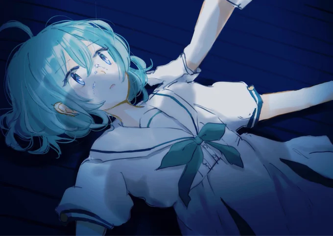 ゲーム内に使おうとして 没になった1枚… #アクおどあーと