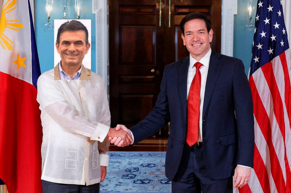 Retiro lo dicho. 
Rodrigo sí se reunió con el mismísimo Marco Rubio, como él lo había dicho.