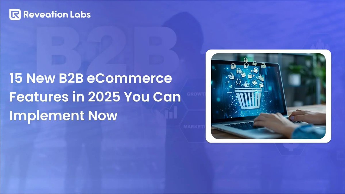 15 New B2B eCommerce Features in 2025 You Can Implement Now
Adapting to Quick Change
Brands that continue to use outdated tools run the risk of falling behind as B2B eCommerce develops more quickly than ever before. reveation.io/blog/new-b2b-e…