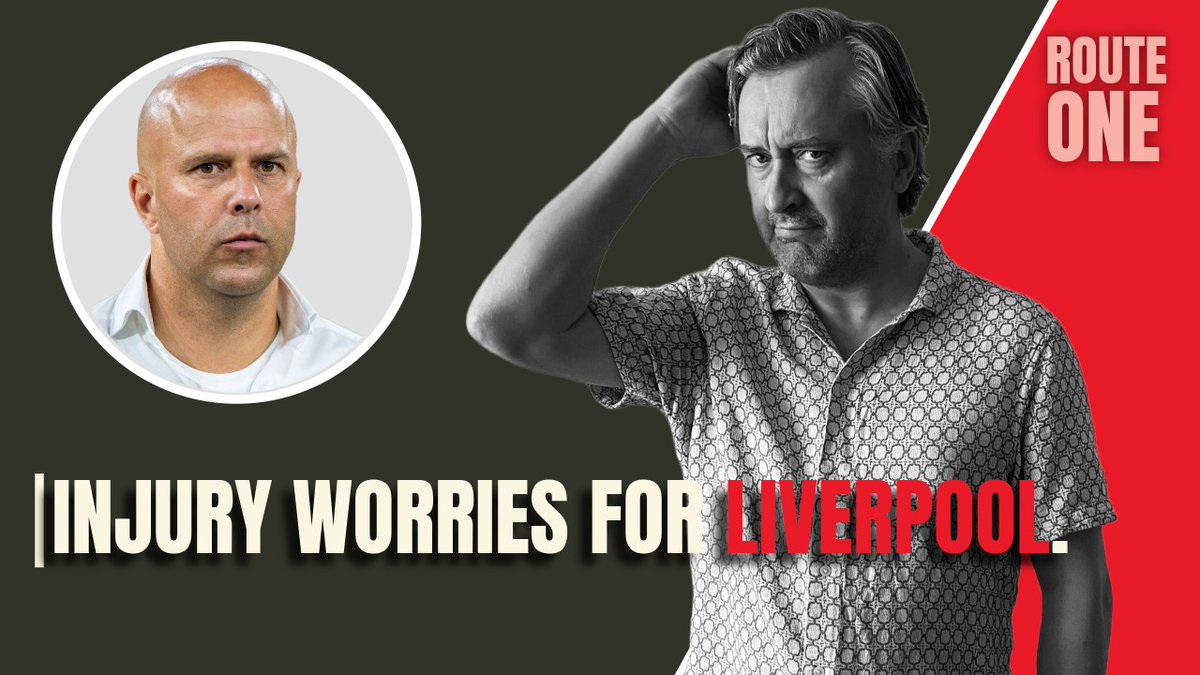 The new ROUTE ONE is here asking questions like: 

Are Liverpool at risk of an injury crisis?
What's gone wrong with Aberdeen <a href="/jj_bull/">JJ Bull</a> ?
Is a 64 team World Cup really a bad idea?

LISTEN: pod.fo/e/330d0c
WATCH: youtube.com/watch?v=l3hgTw…