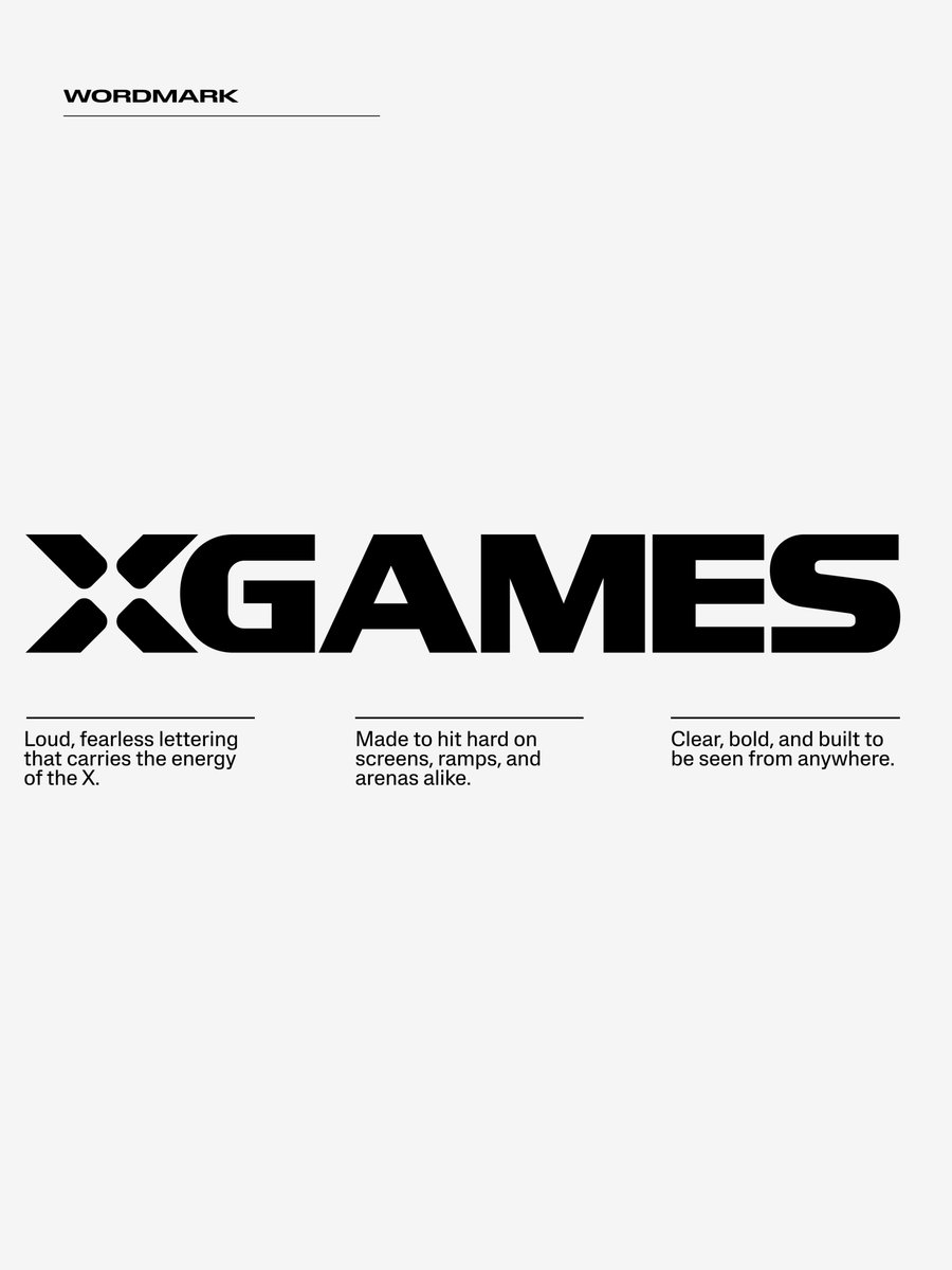X Games was born to push the boundaries of what sport and sports entertainment can mean. How do we communicate the global identity X Games has always embodied? That was the challenge.

The X has always been the ignition point. Everything leads back to it. By pulling the globe out