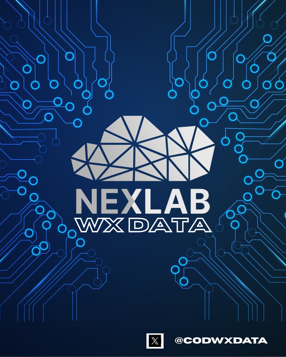 Nexlab Weather Data: The place to get status updates about our site. Follow along on X!