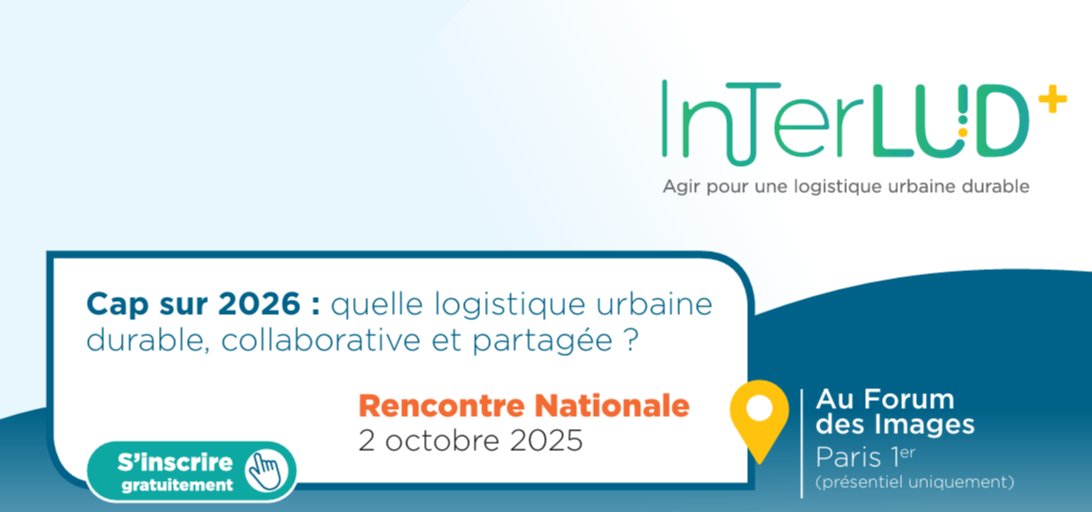 🟢 L’OTRE sera présent à la 5ᵉ rencontre nationale #InTerLUD+ le 2/10 à Paris.

🎤 Caroline Augé interviendra sur « Accompagner le changement » (14h – Salle 500)

🎤 Jean-Christophe Gauthéron sur « Concertation &amp; logistique durable » (15h40 – Salle 300)
